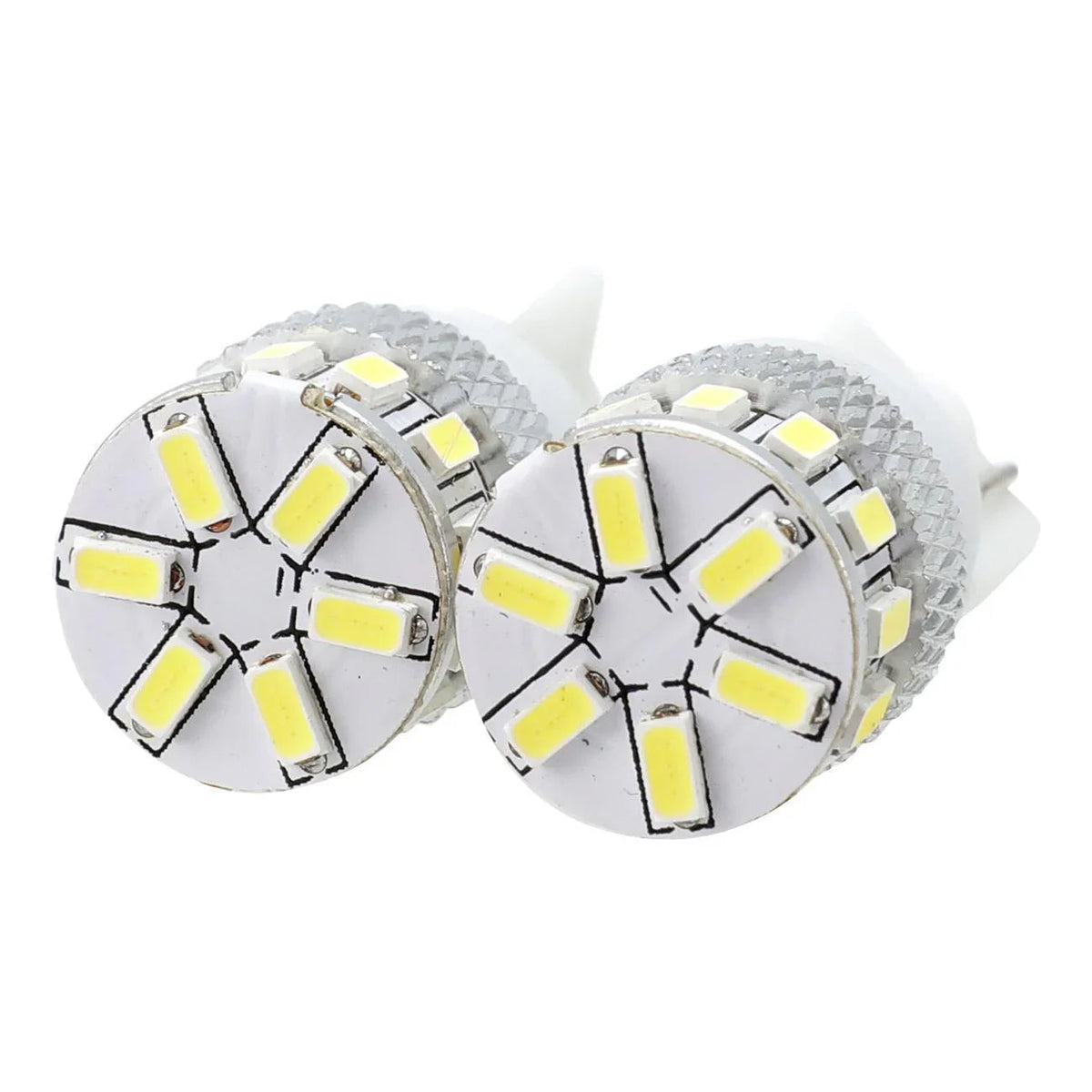 Auxbeam T10/168/194/W5W/2825 White/Red/Amber LED Non-Polarity Light Bulb