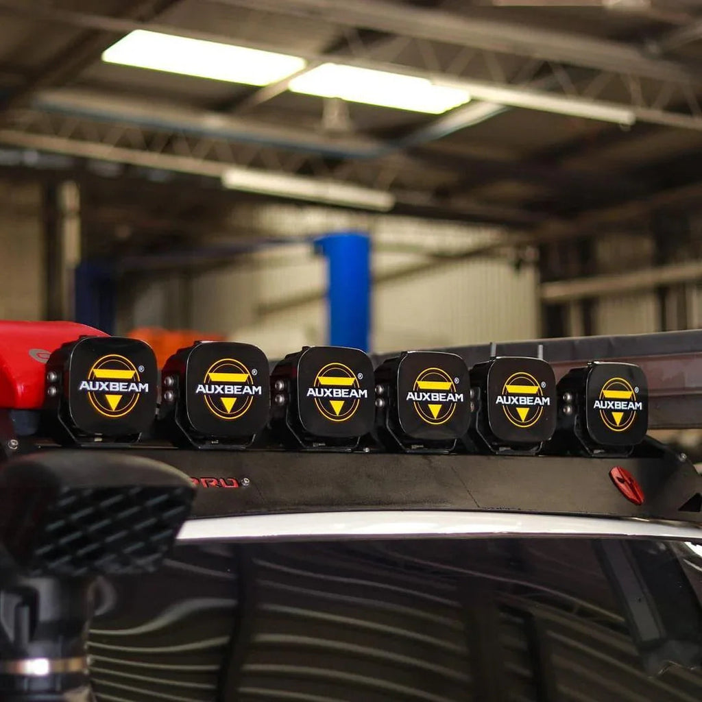 5 Inch 110W White/Amber Spot Light LED Driving Lights for Dodge Ram 1500/2500/3500