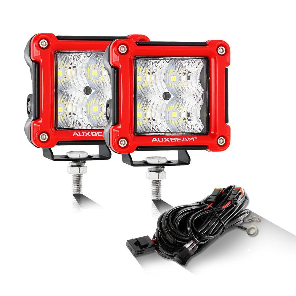 Auxbeam 3 Inch LED Pods for 2013-2021 Polaris Ranger 570/800/900/900xp/1000