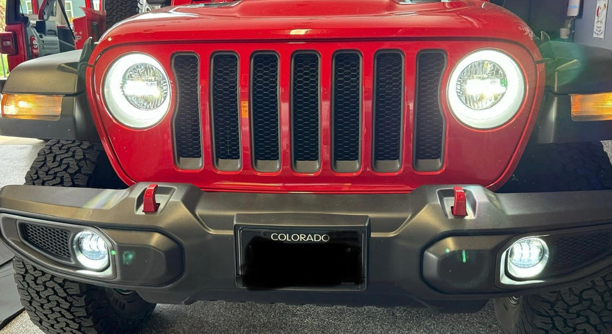 FCK Lightbars Jeep JL / Jeep JT Gladiator LED Foglight