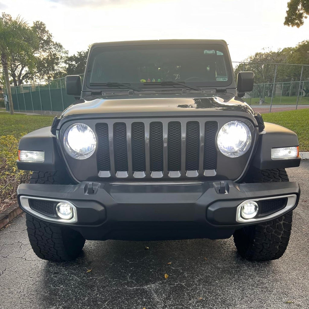 FCK Lightbars Jeep JL / Jeep JT Gladiator LED Foglight