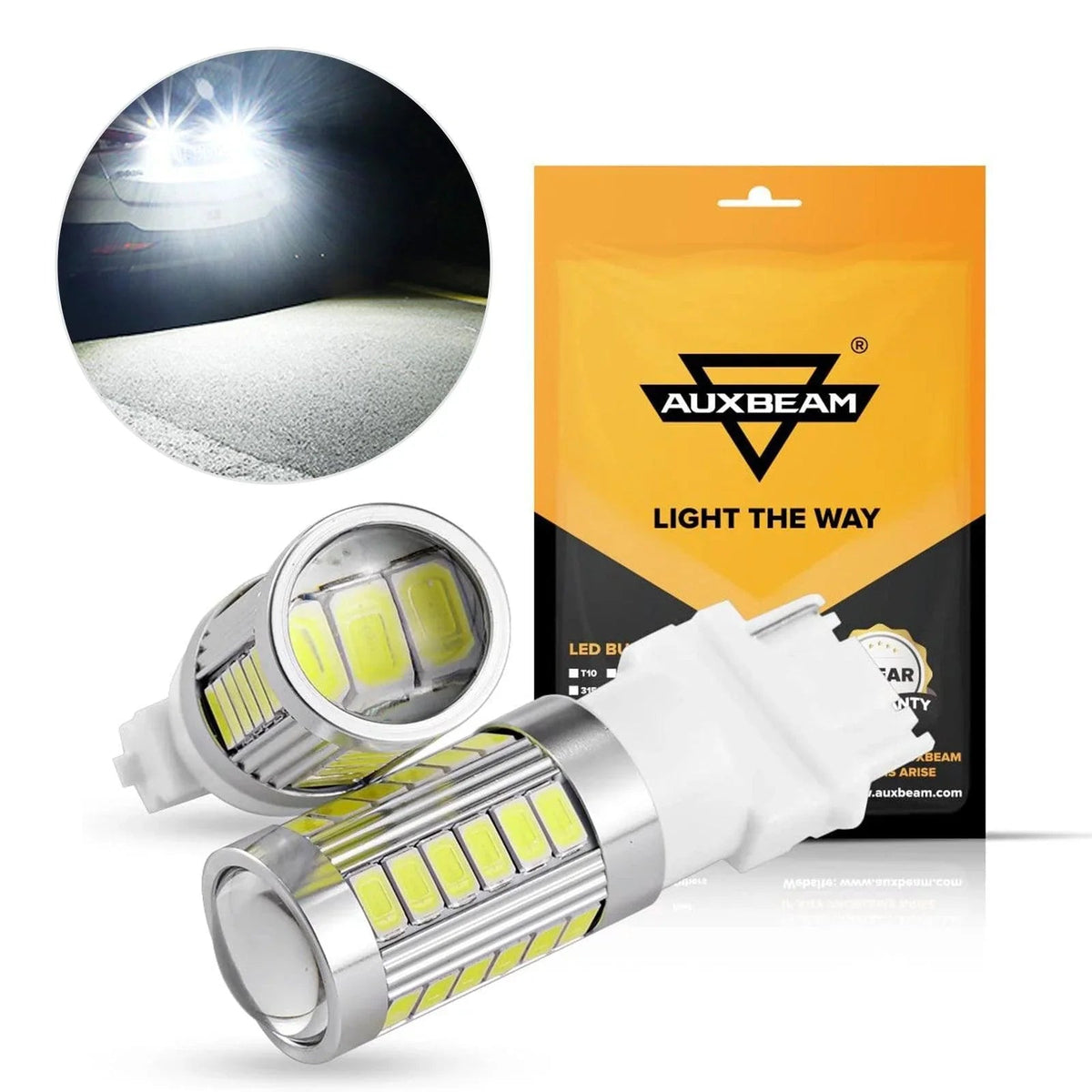 Auxbeam LED Headlight Bulbs for 2001-2004 Ford Escape H4