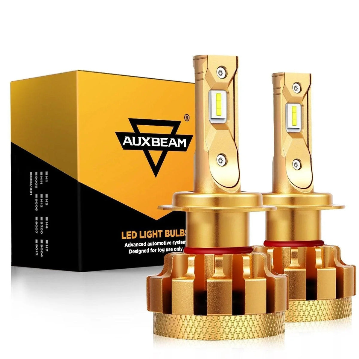 Auxbeam F-16 Plus Series LED High/Low Beam Bulb for 2011-2014 Hyundai Sonata