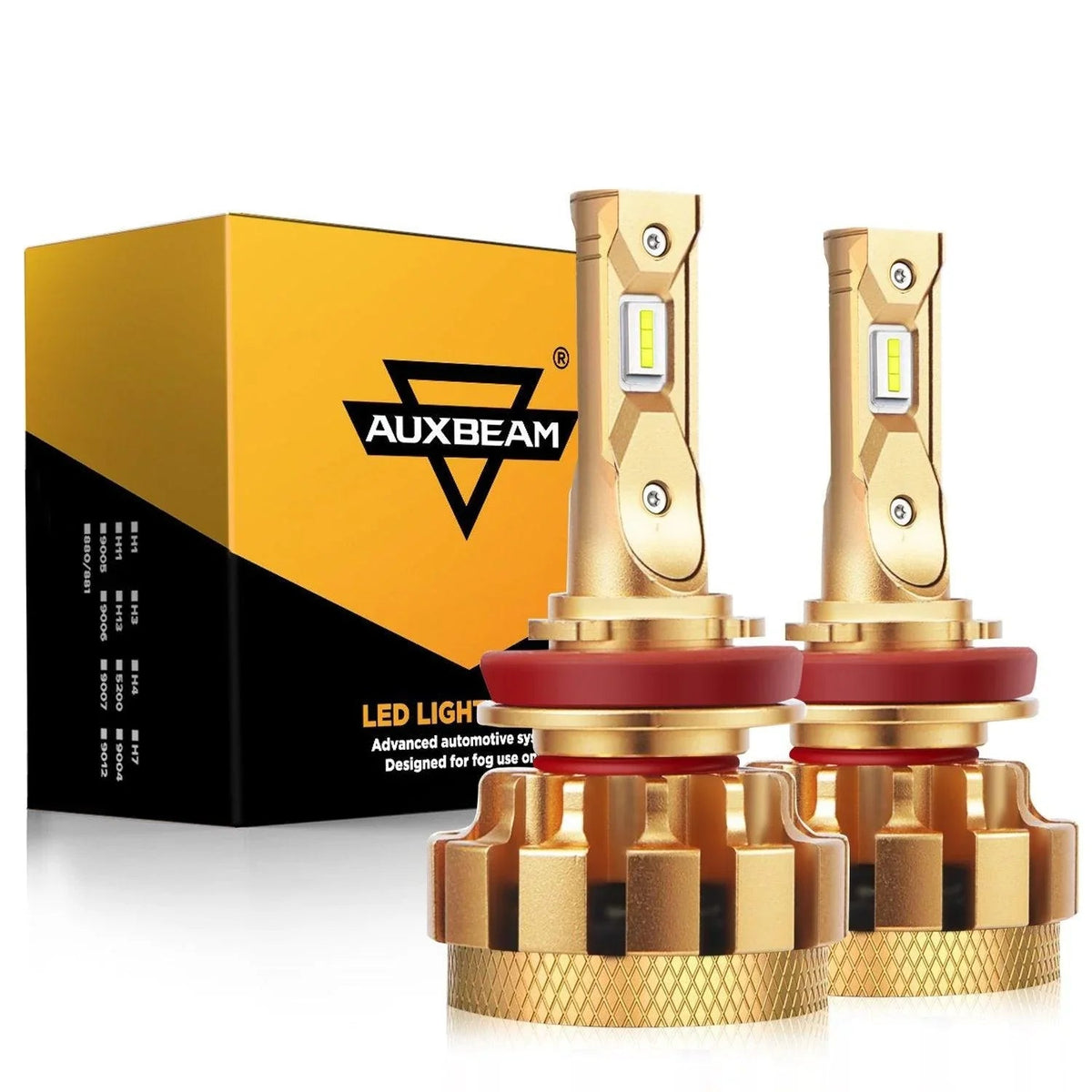 Auxbeam F-16 Plus Series LED High/Low Beam Bulb for 2018-2019 Chevrolet Equinox