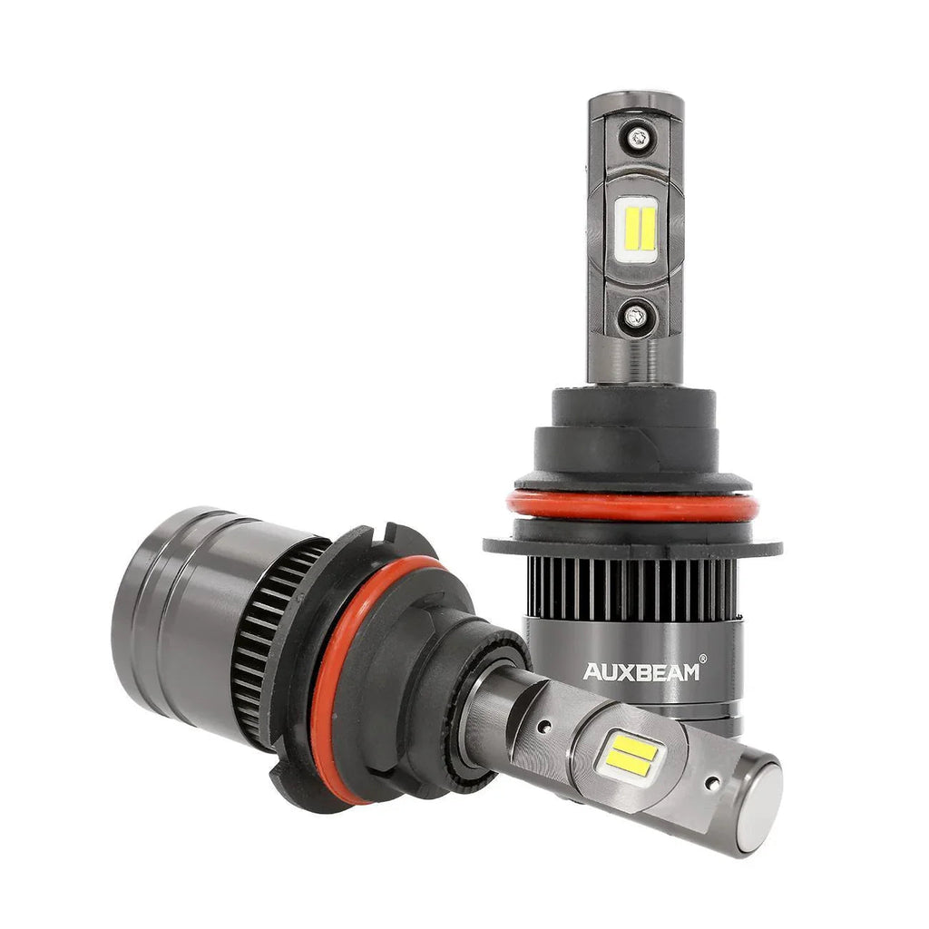 Auxbeam 4300K T1 Series LED light Bulbs 8000LM (2 Pcs)