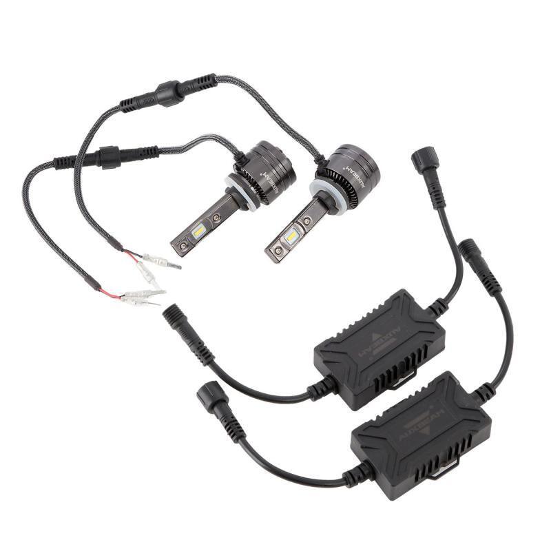 Auxbeam 4300K T1 Series LED light Bulbs 8000LM (2 Pcs)