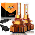 Auxbeam 9005 LED Headlight Bulbs 52W F2 Series Mini Size 2 Bulbs