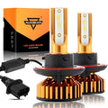Auxbeam H13 LED Headlight Bulbs 52W F2 Series Mini Size 2 Bulbs