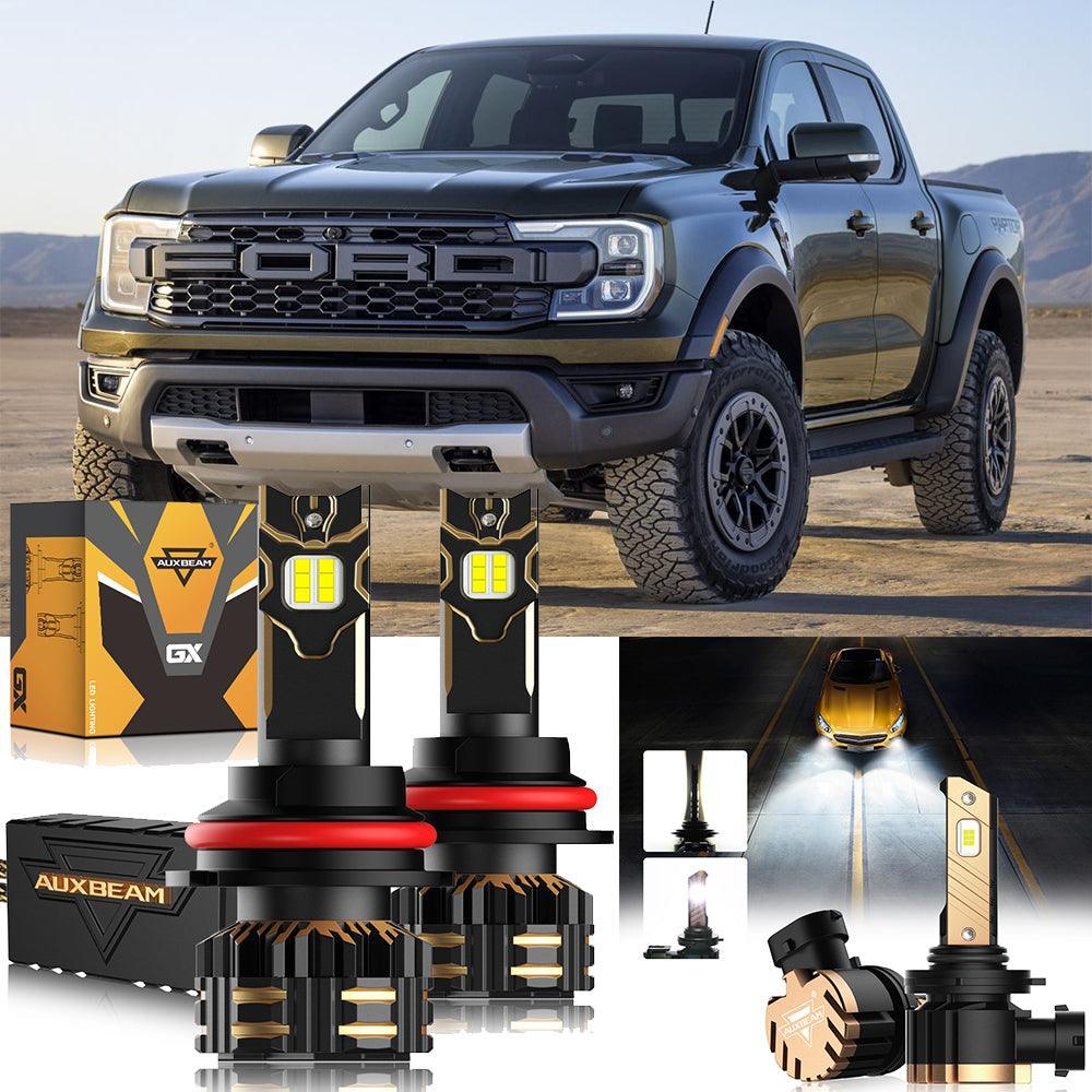 Auxbeam LED Headlight Bulbs for 2000 Ford Ranger 9007