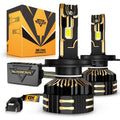 Auxbeam H4 LED Headlight Bulbs 190W GX-PRO Series 2 Bulbs
