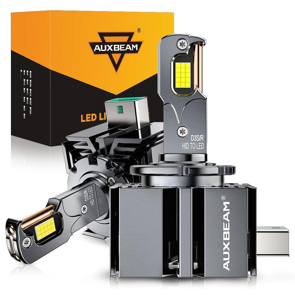 Auxbeam D3 D3S D3R LED Headlight Bulbs 70W D-PRO Series HID Replacement 2 Bulbs