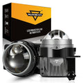 Auxbeam 3 Inch 86W Bi-LED Projector Lens Fog Light 6000K for Toyota/Honda