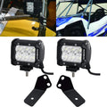Auxbeam 4 inch Classic-SM Series Dual Row LED Pod for 2016-2021 Yamaha YXZ