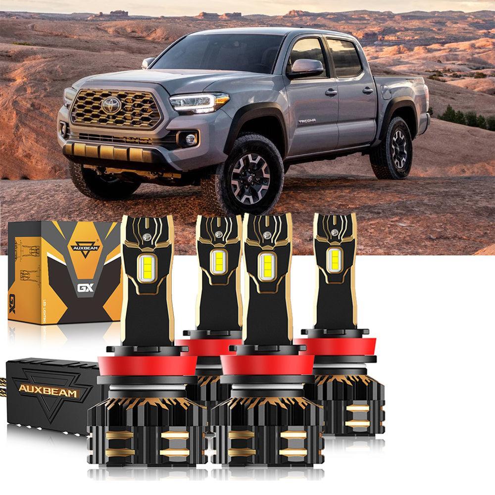 Auxbeam LED Headlight Bulbs Bundle for 2021-2022 Toyota Tacoma H11