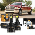 Auxbeam LED Headlights Bulbs Bundle for 2011-2012 Ram 3500 9005 H11