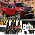 Auxbeam LED Headlight Bulbs Bundle for 2015-2019 GMC Canyon 9005 H11