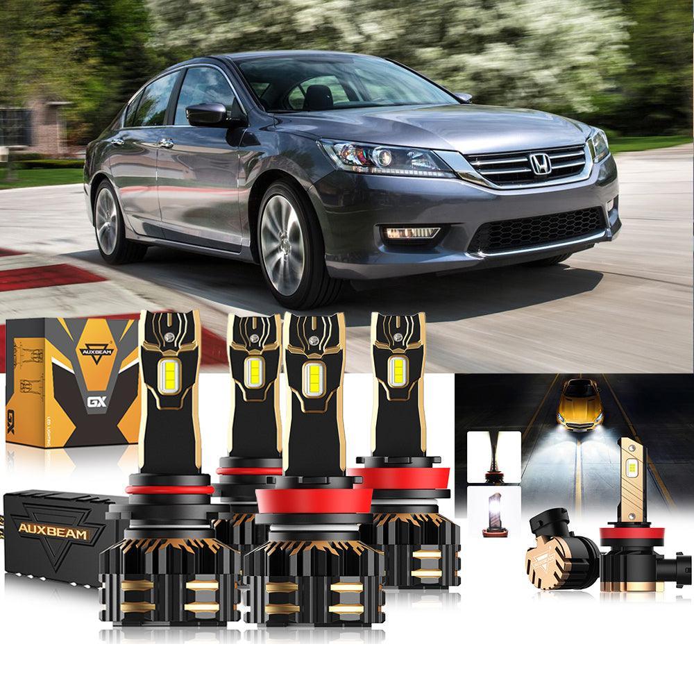 Auxbeam LED Headlight Bulbs Bundle for 2013-2015 Honda Accord 9005 H11