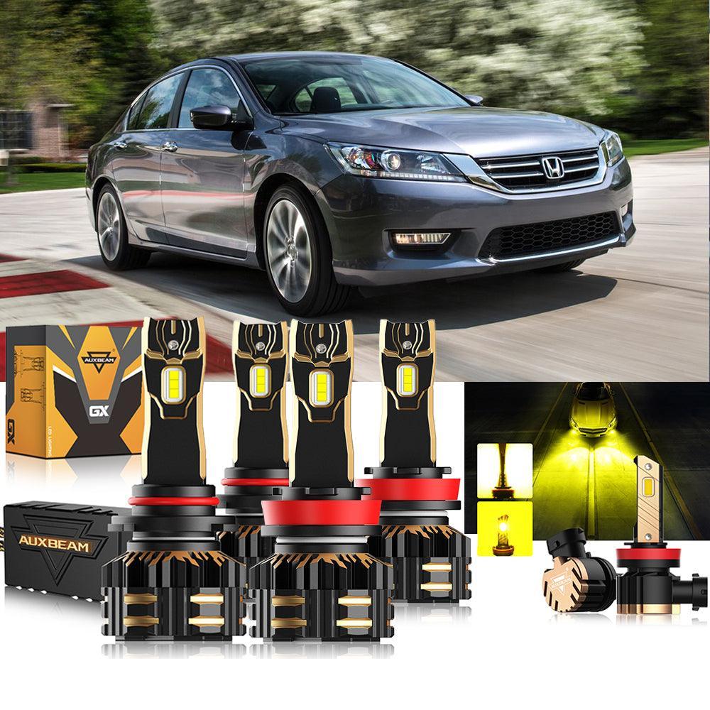 Auxbeam LED Headlight Bulbs Bundle for 2013-2015 Honda Accord 9005 H11