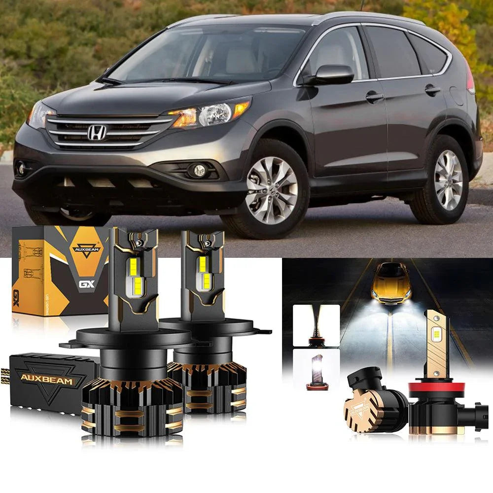 Auxbeam LED Headlight Bulbs for 2007-2014 Honda CR-V H4