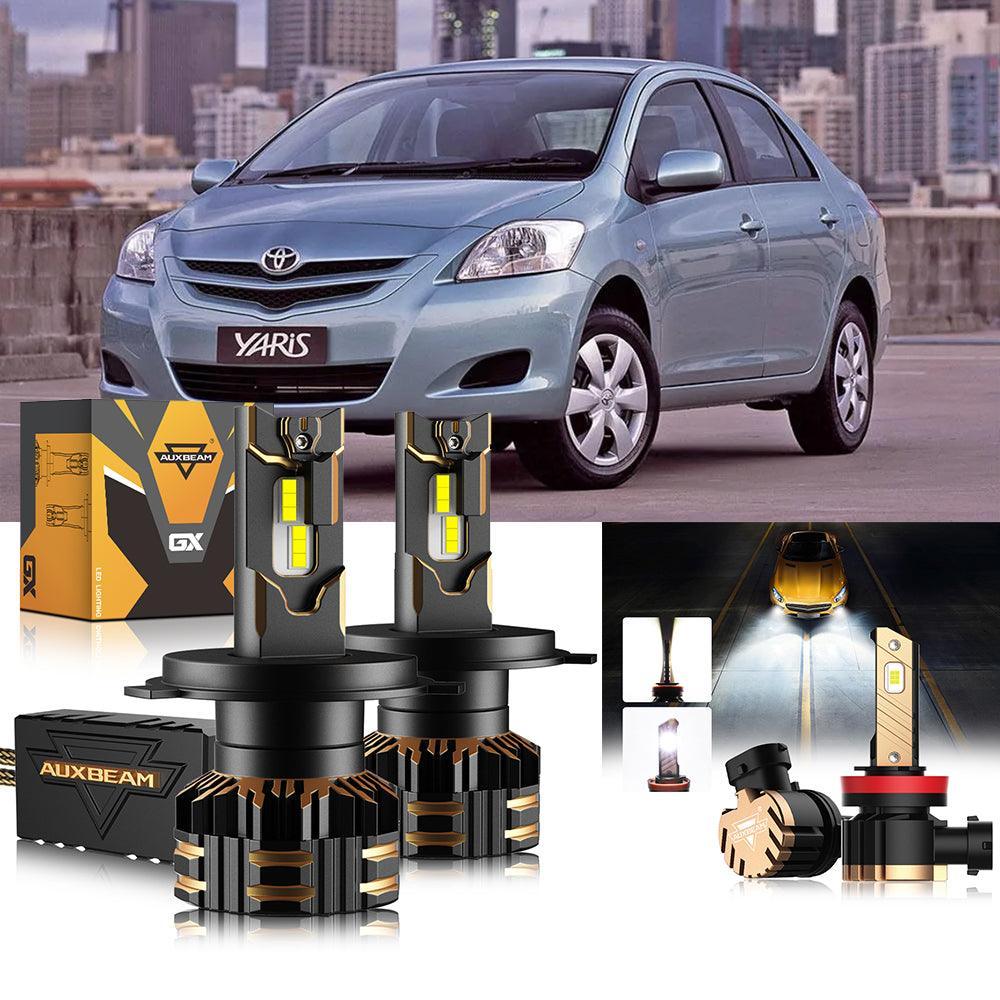 Auxbeam LED Headlight Bulbs for 2006-2013 Toyota Yaris H4