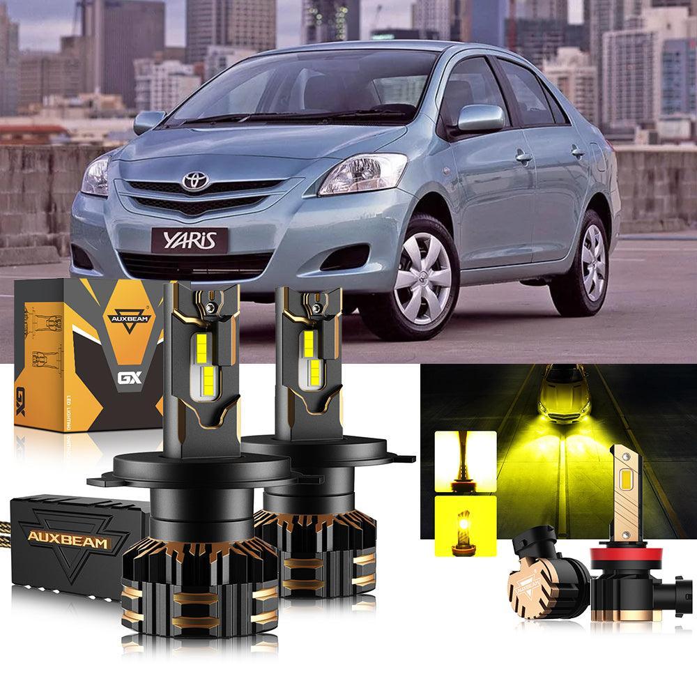 Auxbeam LED Headlight Bulbs for 2006-2013 Toyota Yaris H4
