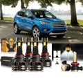 Auxbeam LED Headlight Bulbs Bundle for 2018-2019 Ford Escape 9005