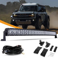 Auxbeam 42 Inch 5D Series Curved LED Light Bar for Ford Bronco 2/4 Door 2021