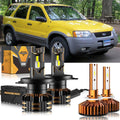 Auxbeam LED Headlight Bulbs for 2001-2004 Ford Escape H4