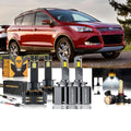 Auxbeam LED Headlight Bulbs Bundle for 2013-2016 Ford Escape H1 D3S