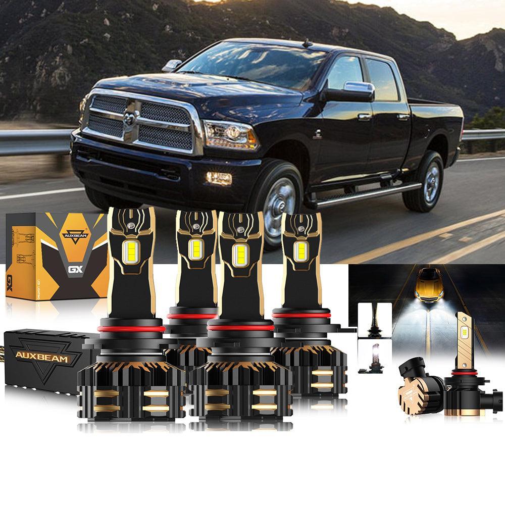 Auxbeam LED Headlight Bulbs Bundle for 2013-2015 Ram 2500