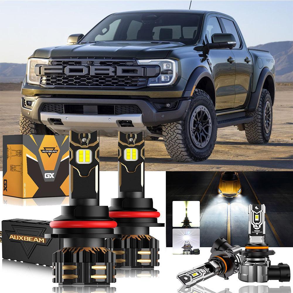 Auxbeam LED Headlight Bulbs for 2001-2004 Ford Ranger 9007
