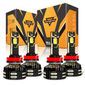 Auxbeam H11+H11 LED Headlight Bulbs 240W GX-ULTRA Series 4 Bulbs