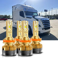 Auxbeam LED Headlight Bulbs Bundle for 2019 Freightliner Cascadia H11