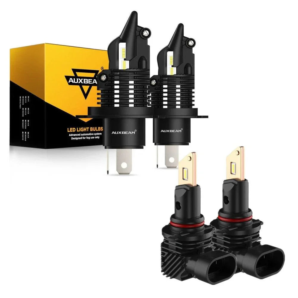 Auxbeam Q10 Series Fanless&Wireless 1:1 Halogen Size for 2005-2011 Toyota Tacoma