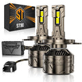 Auxbeam H4/9003 LED Headlight Bulbs 180W ST90 Series High Power 2 Bulbs