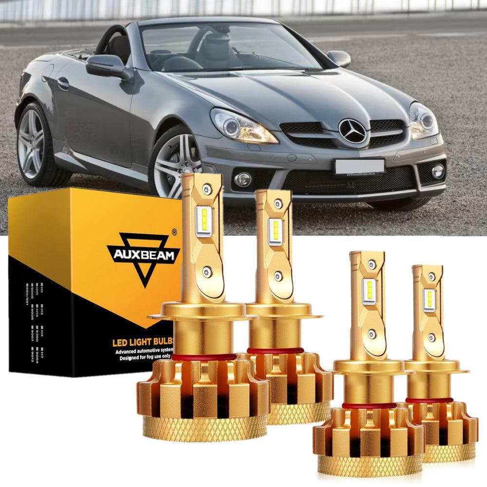 Auxbeam F-16 Plus Series LED High/Low Beam Bulb for 2009-2016 Mercedes-Benz