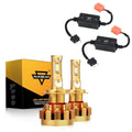 Auxbeam LED Light Bulbs Canbus Ready F-16 for 2014-2016 Mercedes-Benz E250 H7