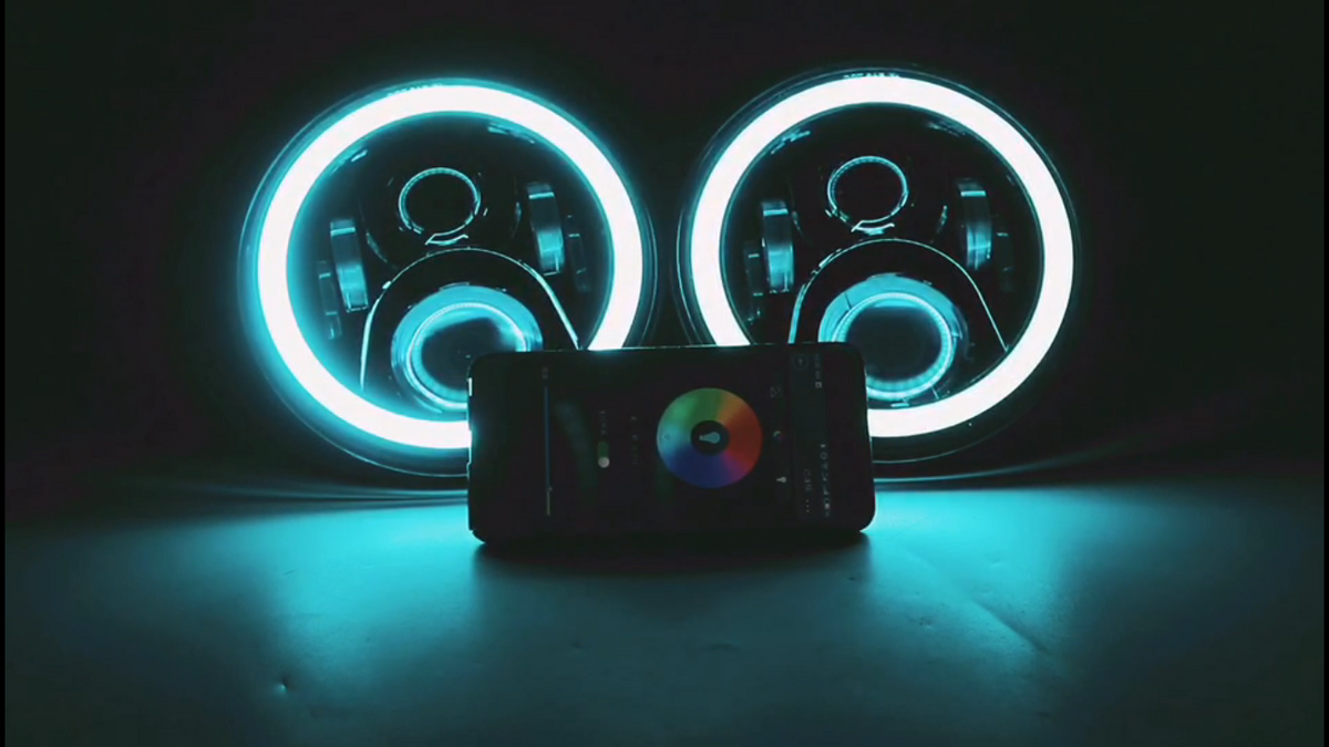 RGB Terminator Series D2 Headlights by FCK LightBars