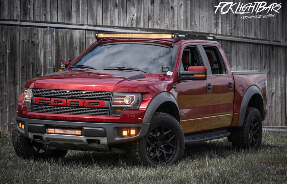 Fog Light Mounts for 10-14 Ford Raptor (4 Pods)
