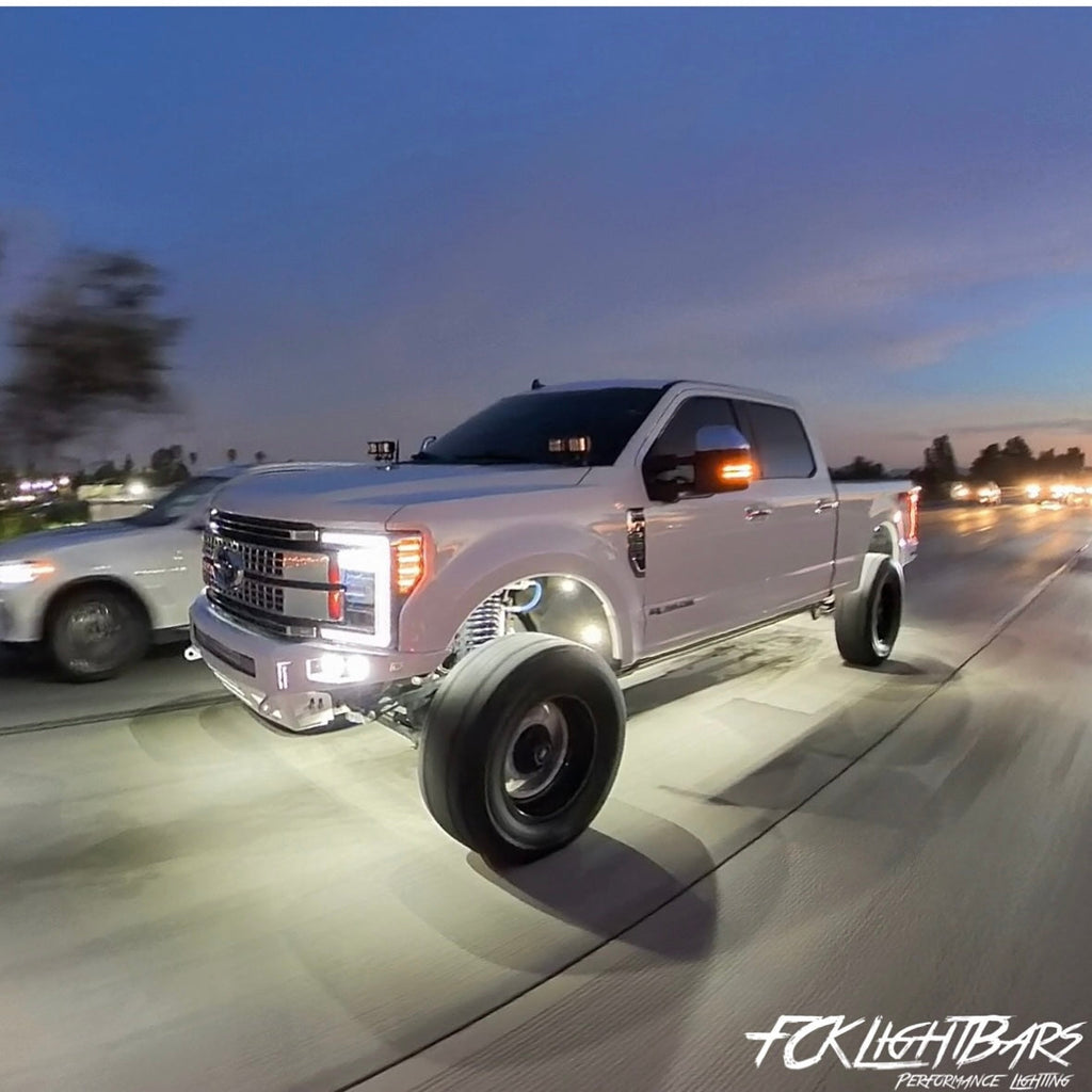 Affordable Pure White Rock Lights Kit