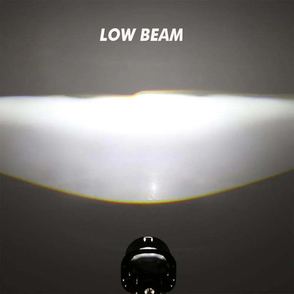 Auxbeam 2.5 Inch 80W 6000K Bi-LED Projector Lens Headlight S8 Series