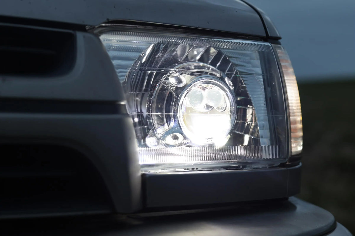 Auxbeam 3 Inch 160W 6000K Bi-LED Projector Headlight Dual Laser Beam S8 Series
