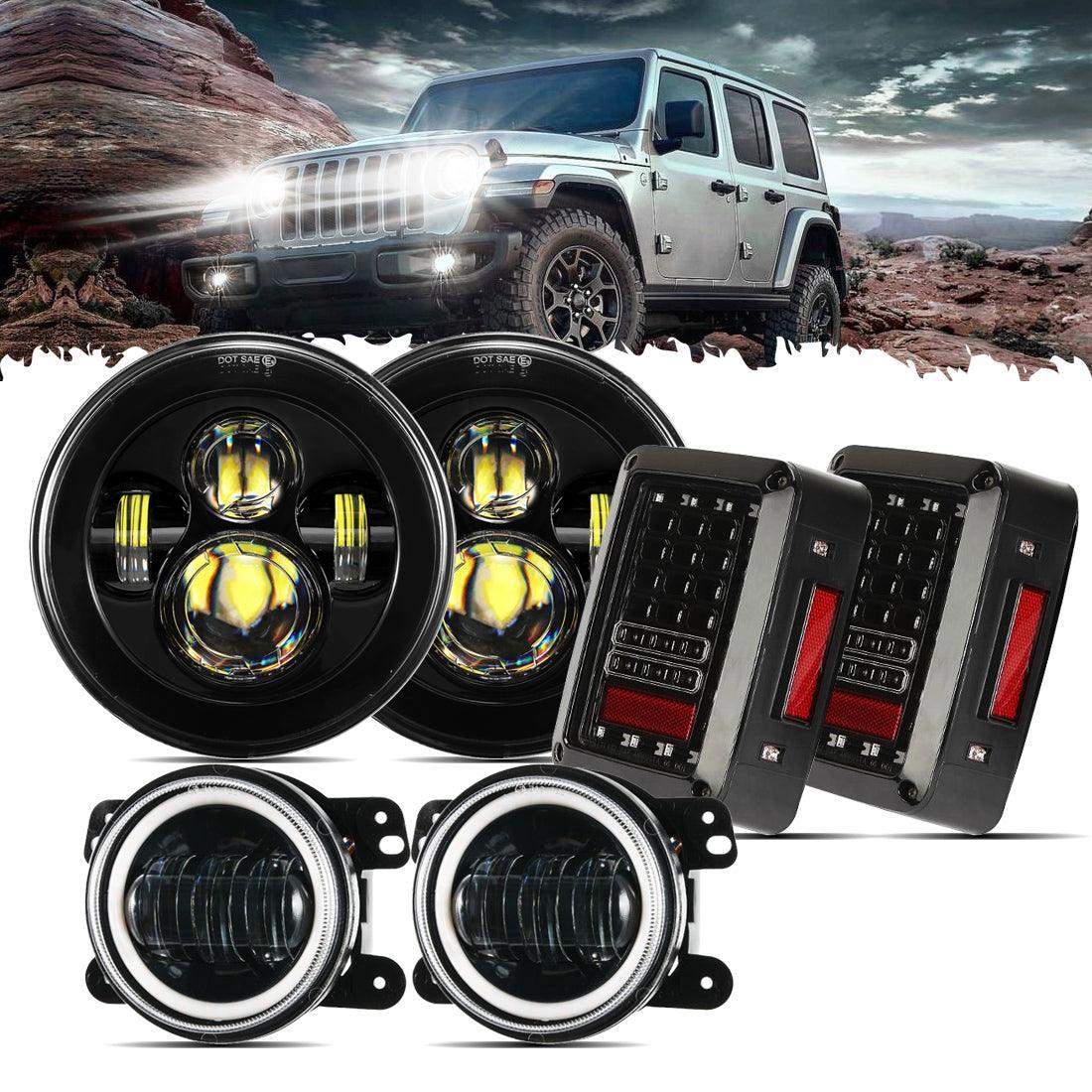 Auxbeam 7'' LED Headlight Replacement