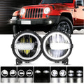 Auxbeam 9 Inch 120W DOT Approved LED Headlights for 2018-2021 Jeep JL JLU