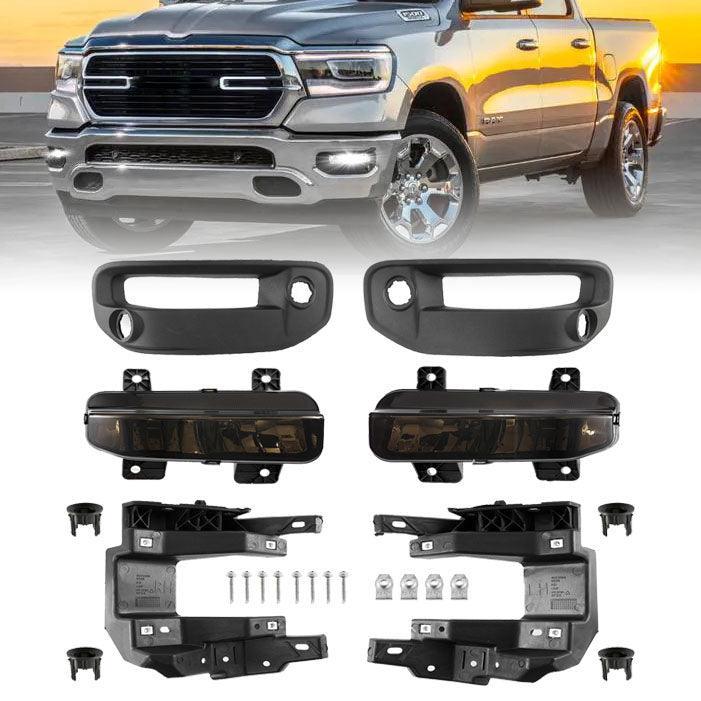 Auxbeam LED Fog Light Set Bumper Driving Light for Dodge Ram 1500 2019-2022