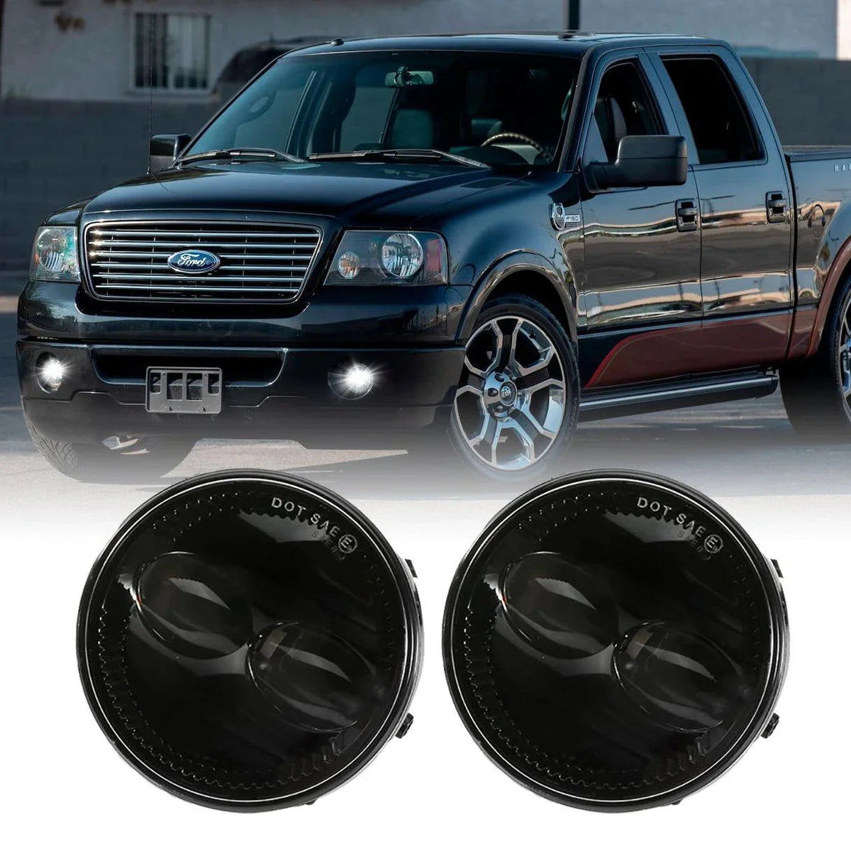 Auxbeam LED Fog Lights Assembly (2 Pcs) for Ford F150 2006-2014