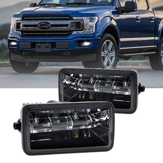 Auxbeam 4 Inch 36W LED Fog Lights (2 Pcs) for 2015-2020 Ford F150