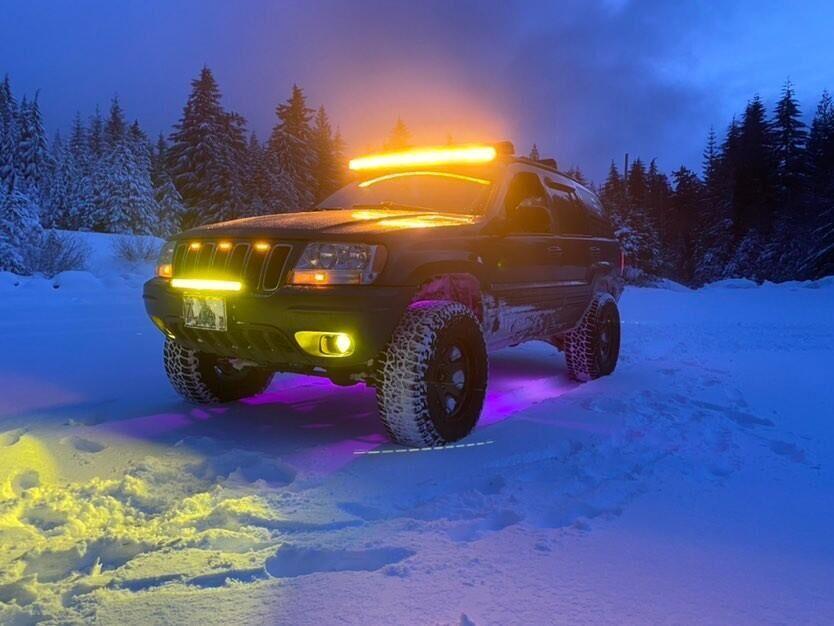 Auxbeam Series 22 Inch/30 Inch/42 Inch/50 Inch White&Amber LED Light Bars