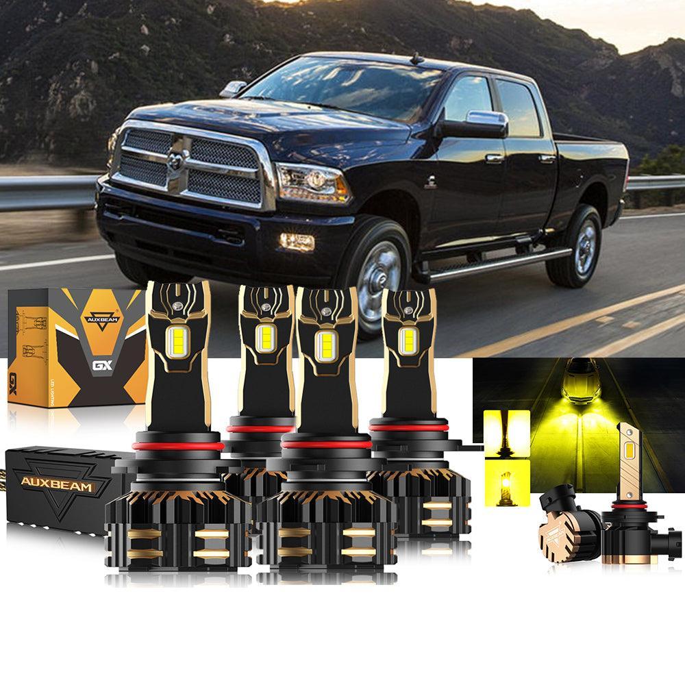 Auxbeam LED Headlight Bulbs Bundle for 2013-2015 Ram 2500