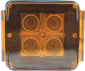 Shop LED Pod Covers Amber & Black